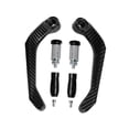 thumbnail image 2 of funtasica 2 Pieces Generic Motorcycle Brake Clutch Lever Hand Guards Easy Installation Black, 2 of 9
