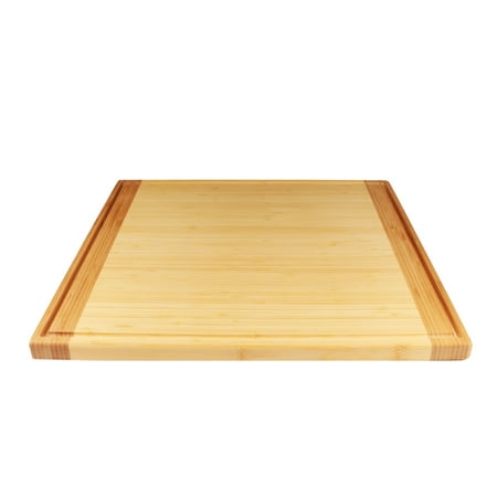 18 X 24 Wood Cutting Board BambooMN Universal Premium Pull Out Cutting Boards - Under Counter Replacement - Designed To Fit Standard Slots - High Quality Heavy Duty Kitchen Board with Juice Groove - 20