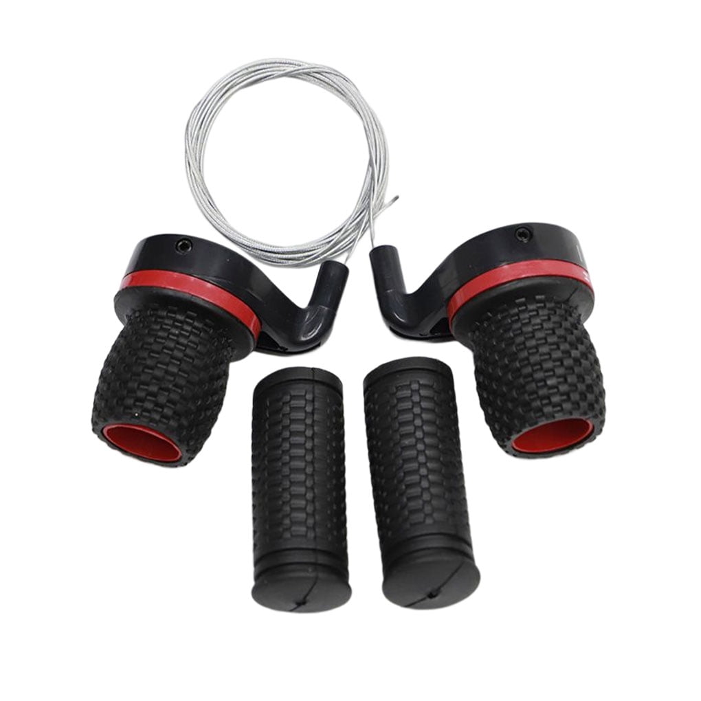 ADVEN 2 Pieces Mountain Bike Gear Shifter Handlebars Detachable Handle