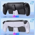 thumbnail image 3 of Magnetic Charging Dock For PlayStation Portal Remote Player - Case Friendly Charging Station For PS5 Portal Accessories With 12 RGB Light Modes & Cable, Carbon Black, 3 of 7