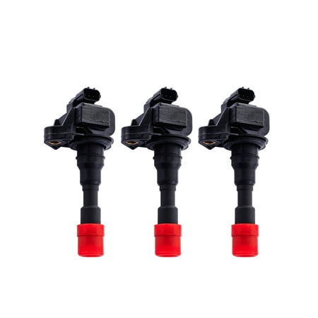 Set of 3 Ignition Coils For 2001 Honda Insight Base Hatchback 3-Door 1.0L 995CC 61Cu. In. l3 ELECTRIC/GAS SOHC Naturally