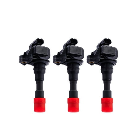 Naturally Aspirated Brake - Set of 3 Ignition Coils For 2001 Honda Insight Base Hatchback 3-Door 1.0L 995CC 61Cu. In. l3 ELECTRIC/GAS SOHC Naturally Aspirated