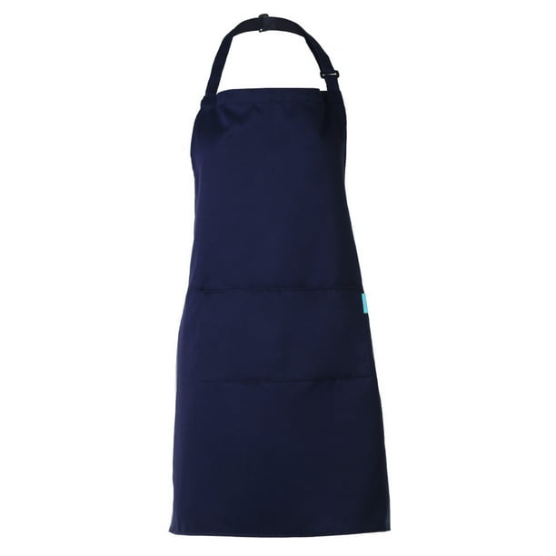 Esonmus Adults Polyester fiber + cotton Kitchen Apron with Adjustable