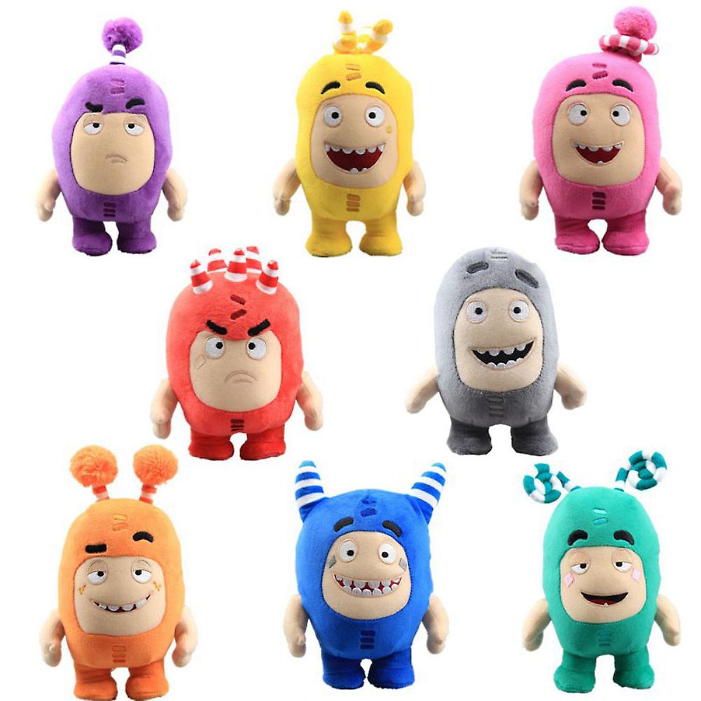 Cartoon TV Oddbods Plush Toy Fuse Slick Bubbles Pogo Soft Stuffed Doll ...