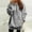 Gray, variant on Uqiangy Oversized Sweatshirt for Women Women's Sweatshirts Oversized Long Sleeve Shirts for Women Tunic Sweatshirt Crewneck Sweatshirts Women Fleece Pullover Women Beige L