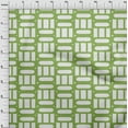 thumbnail image 4 of oneOone Cotton Cambric Light Green Fabric Geometric Quilting Supplies Print Sewing Fabric By The Yard 56 Inch Wide, 4 of 4
