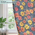 thumbnail image 4 of Yayeee Window Curtains Light Filtering 63"x42" Grommet Panel Pair Home Living Room Decor, Yellow Floral, 4 of 7