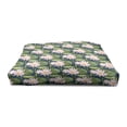 thumbnail image 4 of Lily Flower Pet House, Hand Drawn Style Pink Blossoms on a Pond Aquatic Flora Feng Shui Garden, Outdoor & Indoor Portable Dog Kennel with Pillow and Cover, 5 Sizes, Multicolor, by Ambesonne, 4 of 5