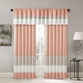 thumbnail image 2 of Amherst Polyoni Pintuck Window Valance Coral 50" x 18", 2 of 4