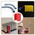 thumbnail image 4 of Unique Bargains Heat Shrink Tubes 70mm Flat Width Wrap for Three 18650 5 Meter Red, 4 of 4