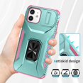 thumbnail image 4 of Funda para GANGXUN iPhone 12 Pro - Soporte metálico, Función magnética, Verde, 4 of 5
