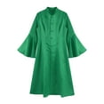 thumbnail image 2 of renvena Women Church Elegant Minister Choir Dress Uniform Priest Cloak Clergy Robes Green XL, 2 of 7