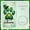 1A, variant on Green Theme St. Patrick's Day Banner Clover Pattern Welcome Display Paw Print Design Yellow Heart Backdrop for St. Patrick's Day Party Celebration Welcome Event