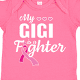 thumbnail image 4 of Inktastic Breast Cancer Awareness My Gigi is a Fighter Boys or Girls Baby Bodysuit, 4 of 5