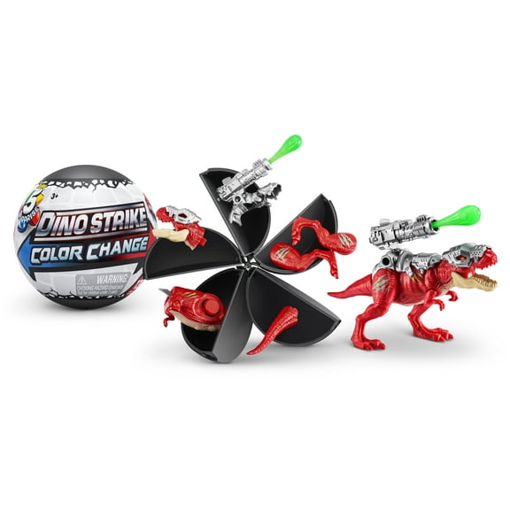 5 Surprise Dino Strike Color Change Novelty & Gag Toy Ages 3 and up