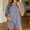 Navy women's two piece outfits a1, variant on BRELIL Women's Round Neck Short Sleeve T-Shirt Two Piece Set Elastic Waisted Shorts Striped Casual Lounge Matching Outfits Summer Everyday Wear, Pink 2XL