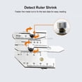 thumbnail image 5 of Stainless Steel Welding Inspection Ruler Weld Gauge Measuring Ruler, 5 of 5