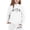 White, variant on Clothes For Girls 10-12 - Girls Outfits Hoodies Letter Print Sweatshirt Stylish Everyday Wear Casual Winter Two Piece Set (Khaki,15-16 Years)