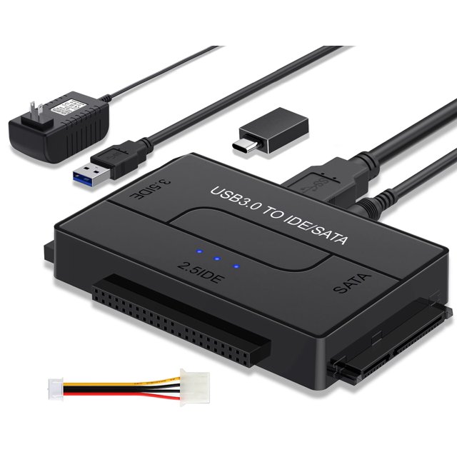 Lector de disco duro EYOOLD Adaptador SATA IDE a USB 3.0