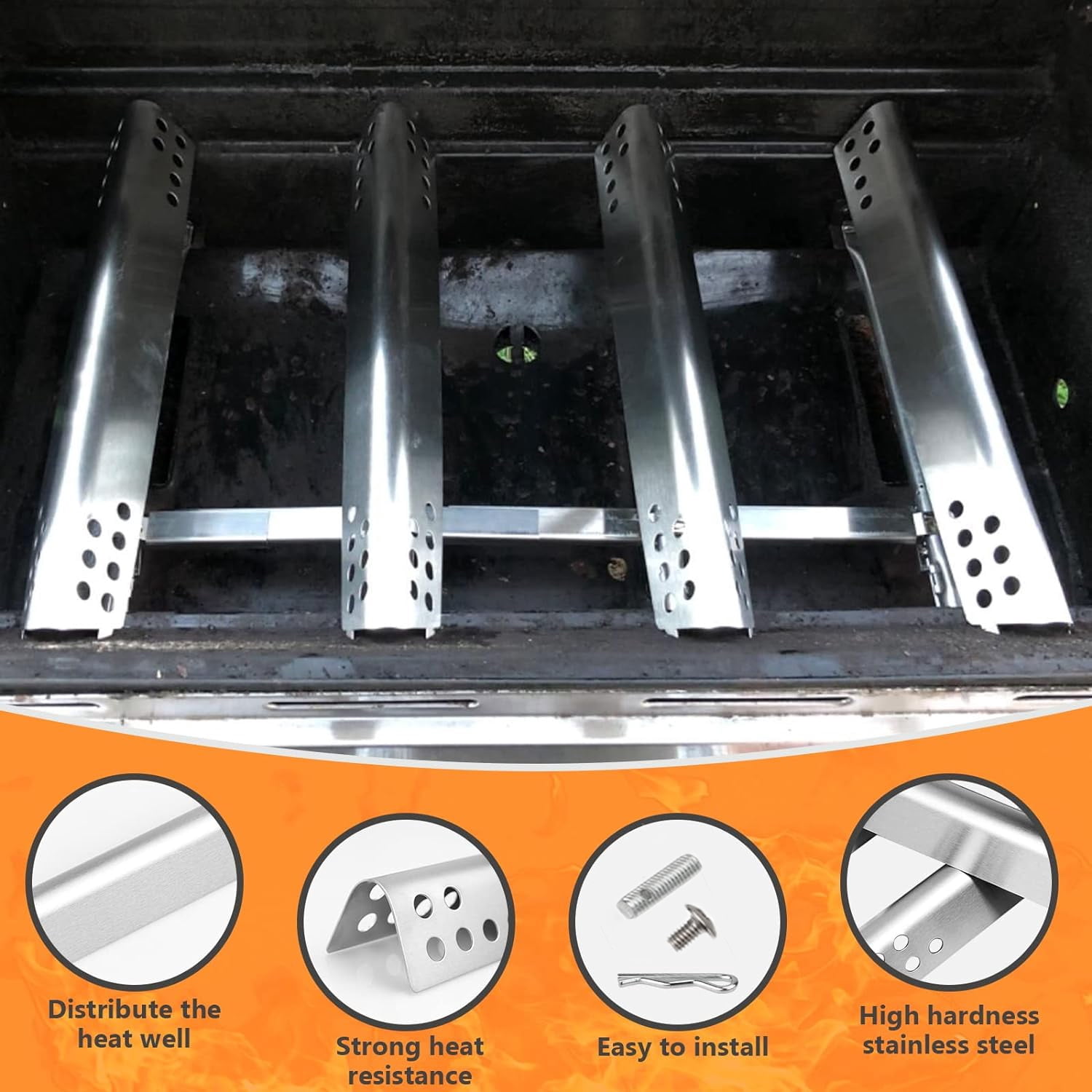 Char Broil Grill Covers SafBbcue G470-5200-W1 Grill Parts Kit For