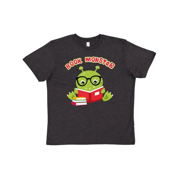 Inktastic Book Monster Boy Youth T-Shirt