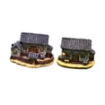 thumbnail image 4 of 2x Micro casas esculturas en miniatura de jardinería paisajismo para balcón de casas de césped, 4 of 8