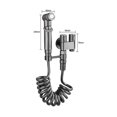 thumbnail image 4 of 1-in-2-out Dual Control Valve Mini Multi-function Faucet Mini Shower Pressure Bathroom Faucet Kit For Bidet And Shower-a, 4 of 5