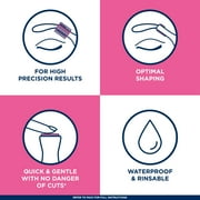 Hair Removal Electric Trimmer – Veet Expert Sensitive Precision Beauty Styler for Underarms, Eyebrows and Bikini Hair Removal with 8 Accessories and Beauty Bag, 1 Count