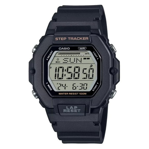 Casio Women's Black Step Tracker Digital Watch LWS2200H-1AV