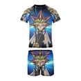 thumbnail image 5 of Yu-Gi-Oh Boys 2-Piece Swimsuit Set, Short Sleeve Rash Guard & Swim Trunks, 5 of 7