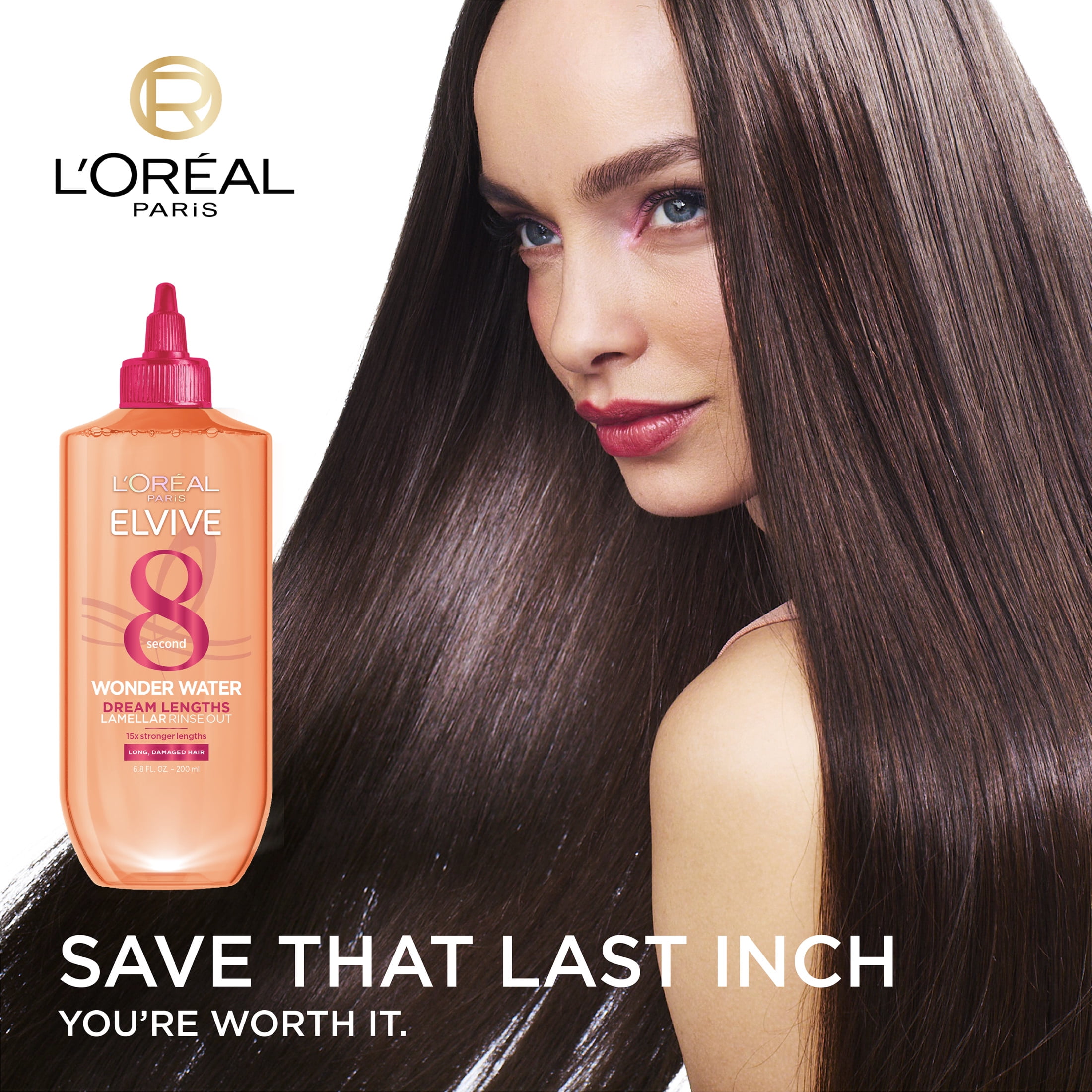 L'Oreal Paris Elvive Dream Lengths Detangling Wonder Water, 6.8 fl oz