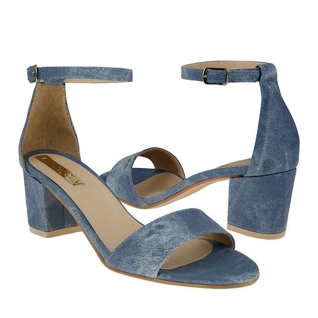 SANDALIAS DAMA STYLO 3008 SIMIPIEL AZUL Stylo 3008