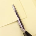thumbnail image 6 of Fabric Pinking Shears, Professional Stainless Steel Handled Scissors, Black, 18mm Scalloped Blade, 6 of 8