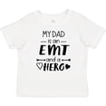 thumbnail image 3 of Inktastic My Dad is an EMT and a Hero Boys or Girls Baby T-Shirt, 3 of 5
