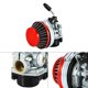 thumbnail image 4 of Cable de acelerador de gas para carburador de carreras rojo para motor de 2 tiempos de bicicleta motorizada ATV Quad 40 cc 50 cc 80 cc Ecomeon no, 4 of 4