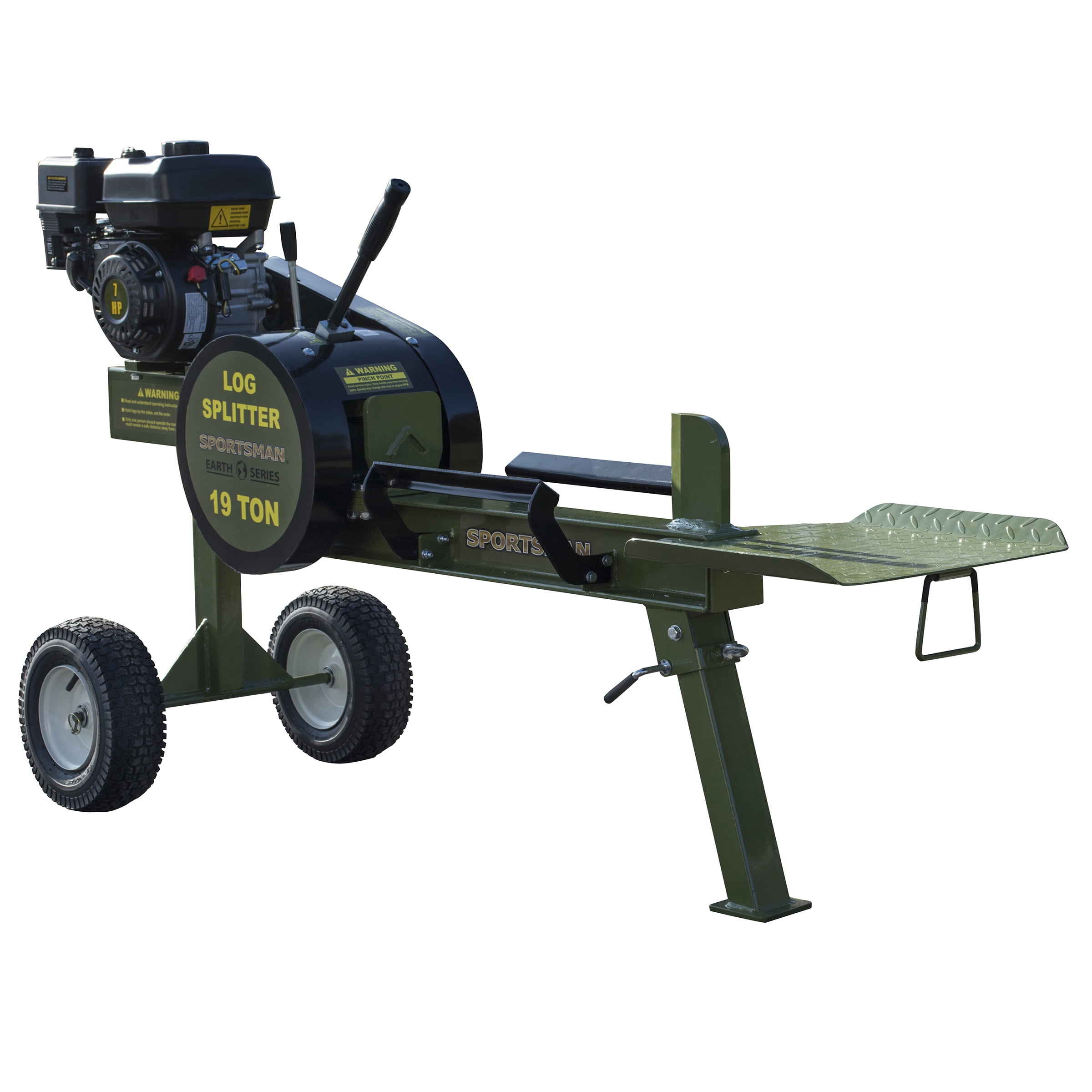 Sportsman Earth Series 19 Ton Gas Powered Kinetic Log Splitter - Walmart.com