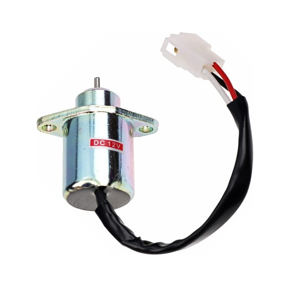12V Fuel Shutoff Solenoid for Kubota D905 D1005 D1105 V1205 V1305 V1505 V1505T