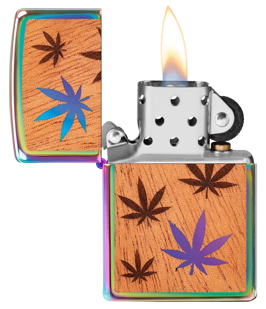 Zippo WoodChuck USA Leaves Windproof Pocket Lighter