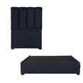 thumbnail image 1 of Base cama Individual DICASA + Cabecera Kami Azul, 1 of 6