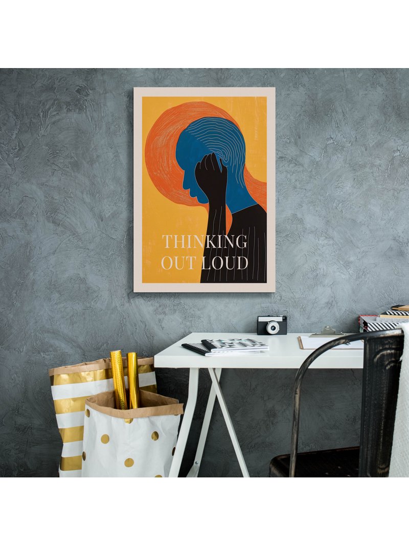 Epic Graffiti 'Thinking Out Loud' by Andreas Magnusson Canvas Wall