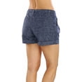 thumbnail image 5 of ToBeInStyle Womens Mid Thigh Premium Stretch Cotton Biker Shorts, 5 of 6