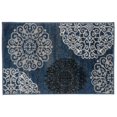thumbnail image 1 of Rugshop Contemporary Modern Floral Area Rug 2' x 3' Navy, 1 of 1