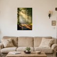 thumbnail image 3 of ZHONGYUTONG Christian Canvas Wall Art Psalm 23 Painting Bible Verses Pictures Scripture Wall Decor Inspirational Prints for Home Bedroom Decor Framed (12.00" x 18.00"), 3 of 5