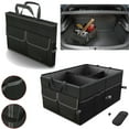 thumbnail image 2 of Car Storage Collapse Trunk Back Bin Bag Caddy Organizer Auto Stowing Tidying Trunk Box, 2 of 8