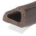 thumbnail image 2 of M-D Building Products 43848 3/8 in. x 3/8 in. x 17 ft. Brown Premium Silicone Rubber PLATINUM™ Window Seal for Ex-Large Gaps, 2 of 9
