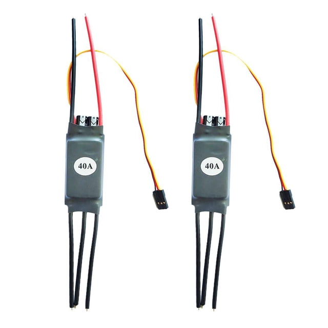 ESC bidireccional sin escobillas,ESC sin escobillas de doble vía,Controlador de velocidad eléctrico,Repuestos para barcos RC Quadcopter,Juguetes de control remoto