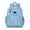 Sky-blue-23, variant on Gothic Students Backpack with Mystical Night Sky and Cosmic Solar Eclipse Print, Astral Lunar Design, Durable, Lightweight and Spacious for School
