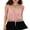 Pink, variant on LMLYSoH Women Tank Tops Lace Tie-Up Halter Neck Casual Vests Summer Backless Sleeveless Tops Streetwear