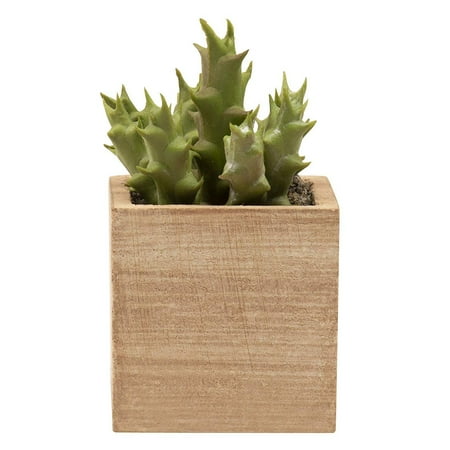 Juvale Faux Succulents 6 Pack Decorative Artificial Plants