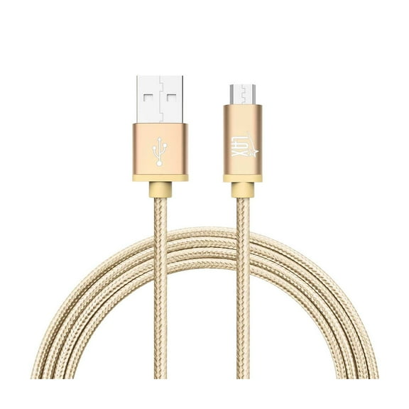 LAX Gadgets 10' Micro USB to Micro USB Cable, Gold